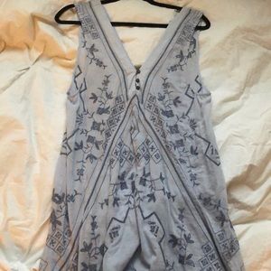 Free People Blue Dress